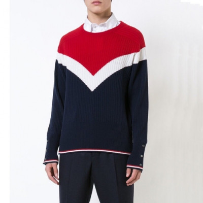 [톰브라운]Thom Browne 2020 Mens Strap Crew-neck Wool Sweaters - 톰브라운 2020 남성 스트랩 크루넥 울 스웨터 Thom01130x.Size(s - xl).레드