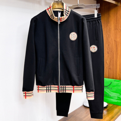 [버버리]Burberry 2025 Mens Logo Casual Training Clothes&Pants - 버버리 2025 남성 로고 캐쥬얼 트레이닝복&팬츠 Bur03473x.Size(m - 3xl).블랙