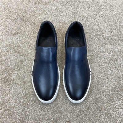 Berluti 2020 Men's Leather Sneakers - 벨루티 2020 남성용 레더 스니커즈,Size(240-270),BERTS0169,블루