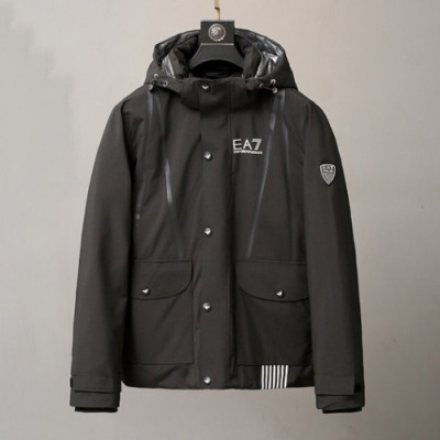 Armani 2020 Mens Logo Casual Down Jackets - 알마니 2020 남성 로고 캐쥬얼 다운 자켓 Arm0835x.Size(m - 3xl).블랙