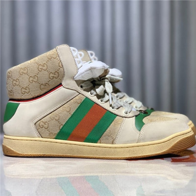 Guccci 2020 Men's Screener Sneakers - 구찌 2020 남성용 스크리너 스니커즈,Size(240-270),GUCS1349,베이지