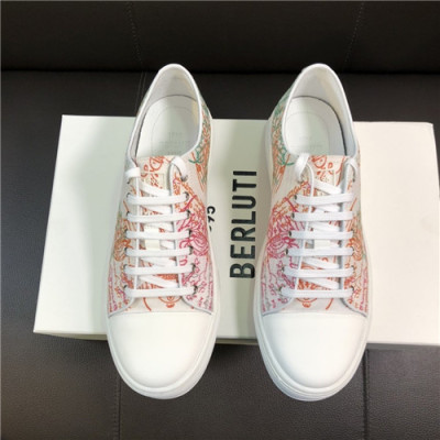 Berluti 2020 Men's Sneakers - 벨루티 2020 남성용 스니커즈,Size(240-270),BERTS0177,화이트