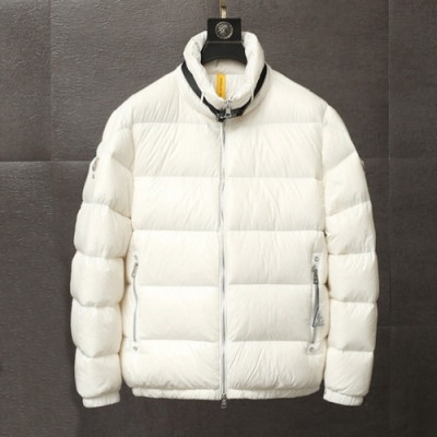 [몽클레어]Moncler 2020 Mens Patch Logo Modern Duck Down Padding - 몽클레어 2020 남성 패치 로고 모던 덕다운 패딩 Moc02074x.Size(m - 3xl).화이트