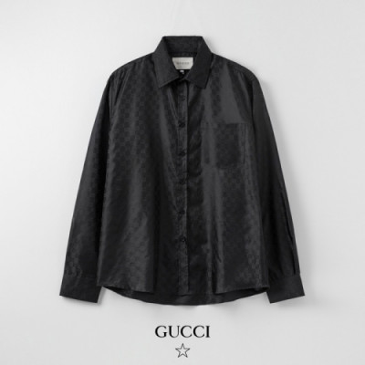 [구찌]Gucci 2020 Mens Casual Cotton Tshirts - 구찌 2020 남성 캐쥬얼 코튼 셔츠 Guc03304x.Size(m - 2xl).블랙