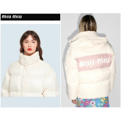 Miumiu 2020 Ladies Casual Duck Down Padding - 미우미우 2020 여성 캐쥬얼 더다운 패딩 Miu0205x.Size(s - l).화이트