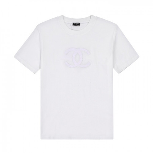 [샤넬]Chanel 2020 Mm/Wm 'CC' Logo Cotton Short Sleeved Tshirts - 샤넬 2020 남/녀 'CC'로고 코튼 반팔티 Cnl0642x.Size(xs - l).화이트