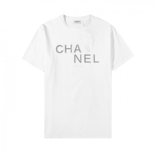 [샤넬]Chanel 2020 Mm/Wm 'CC' Logo Cotton Short Sleeved Tshirts - 샤넬 2020 남/녀 'CC'로고 코튼 반팔티 Cnl0644x.Size(s - l).화이트