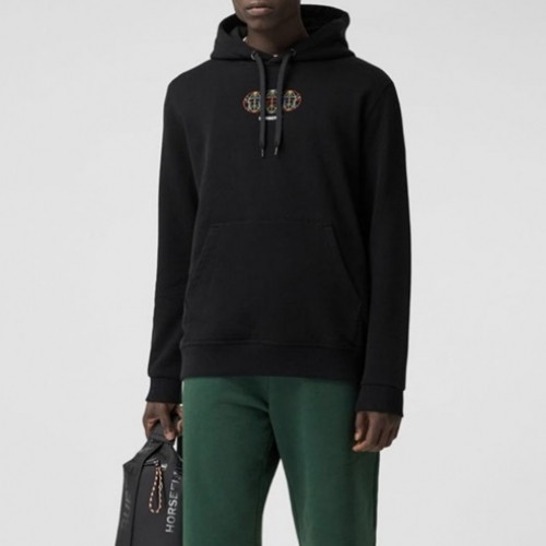 Burberry 2020 Mens Logo Casual Cotton Hoodie - 버버리 2020 남성 로고 캐쥬얼 코튼 후드티 Bur03526x.Size(xs - xl).블랙