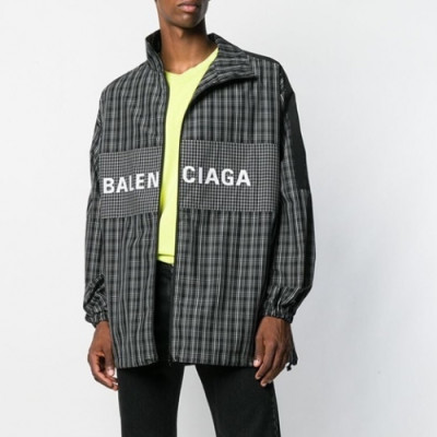 [발렌시아가]Balenciaga 2020 Mens Logo Casual Jackets - 발렌시아가 2020 남성 로고 캐쥬얼 양면 재킷 Bal090x.Size(s - l).블랙