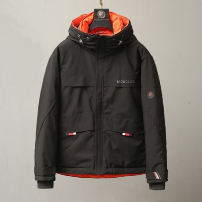 [몽클레어]Moncler 2020 Mens Logo Casual Down Jackets - 몽클레어 2020 남성 로고 캐쥬얼 다운 자켓 Moc02097x.Size(m - 3xl).블랙