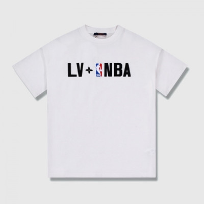 [루이비통]Louis vuitton 2020 Mens Logo Short Sleeved Tshirts - 루이비통 2020 남성 로고 반팔티 Lou02529x.Size(xs - l).화이트