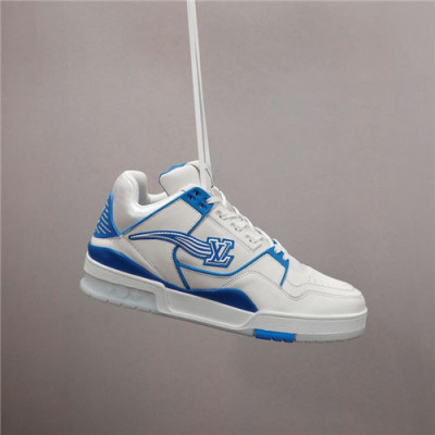 Louis Vuitton 2020 Men's Leather Sneakers - 루이비통 2020 남성용 레더 스니커즈,Size(240-270),LOUS1632,화이트