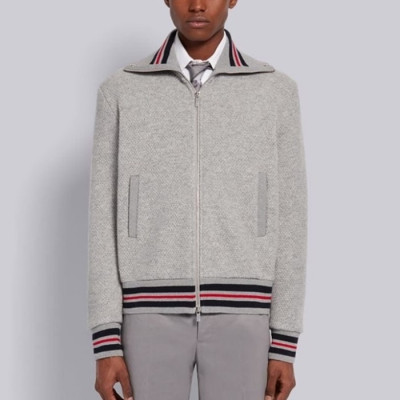 Thom Browne Mens Zip-up Sweaters - 톰브라운 남성 집업 스웨터 - thom1158x