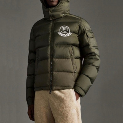 [몽클레어]Moncler 2020 Mens Patch Logo Modern Duck Down Padding - 몽클레어 2020 남성 패치 로고 모던 덕다운 패딩 Moc02104x.Size(m - 3xl).카키