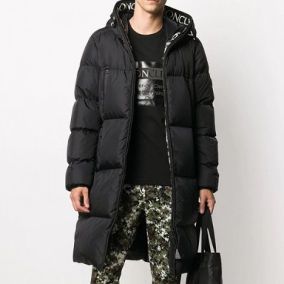 [몽클레어]Moncler 2020 Mens Patch Logo Modern Duck Down Padding - 몽클레어 2020 남성 패치 로고 모던 덕다운 패딩 Moc02105x.Size(m - 3xl).블랙