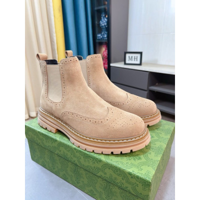 구찌 남성 첼시 부츠 - Gucci Womens Ankle Boots - gus1379x