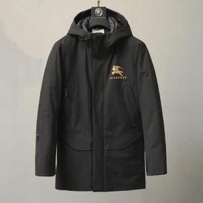 [버버리]Burberry 2020 Mens Logo Goose Down Long Padding - 버버리 2020 남성 빈티지 로고 구스다운 롱패딩 Bur03571x.Size(m - 3xl).블랙