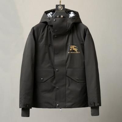 [버버리]Burberry 2020 Mens Logo Goose Down Padding - 버버리 2020 남성 빈티지 로고 구스다운 패딩 Bur03573x.Size(m - 3xl).블랙