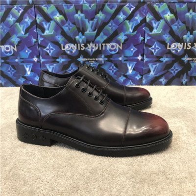 Louis Vuitton 2020 Men's Leather Shoes - 루이비통 2020 남성용 레더 슈즈,Size(240-270),LOUS1636,브라운