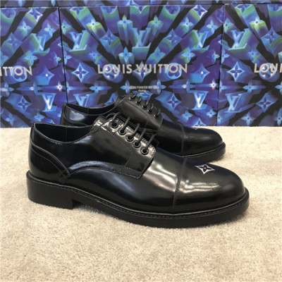 Louis Vuitton 2020 Men's Leather Shoes - 루이비통 2020 남성용 레더 슈즈,Size(240-270),LOUS1637,블랙