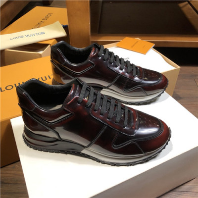 Louis Vuitton 2020 Men's Leather Sneakers - 루이비통 2020 남성용 레더 스니커즈,Size(240-270),LOUS1649,브라운