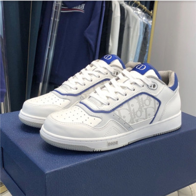 Dior 2020 Men's Leather Running Shoes - 디올 2020 남성용 레더 런닝슈즈,Size(240-270),DIOS0296,화이트