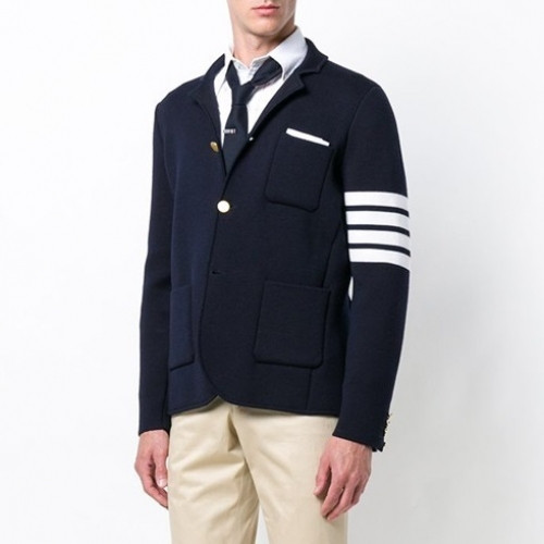 Thom Browne 2020 Mens Casual Cotton Suit Jackets - 톰브라운 2020 남성 캐쥬얼 코튼 슈트 자켓 Thom01178x.Size(m - 2xl).네이비