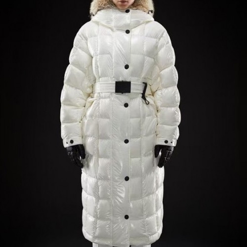 [몽클레어]Moncler 2021 Womens Patch Logo Modern Duck Down Padding - 몽클레어 2021 여성 패치 로고 모던 덕다운 패딩 Moc02123x.Size(xs - l).화이트