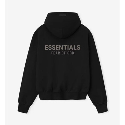 피어오브갓 남성 캐쥬얼 블랙 후드티 - Fear of god Mens Black Hoodie - fea0245x