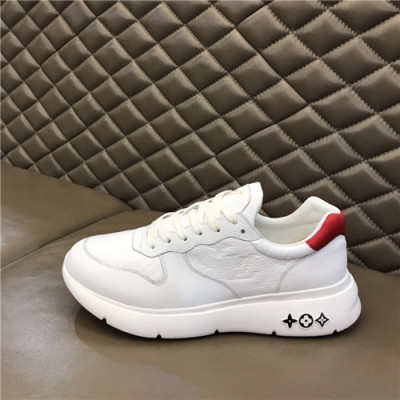 Louis Vuitton 2020 Men's Leather Sneakers - 루이비통 2021 남성용 레더 스니커즈,Size(240-270),LOUS1718,화이트