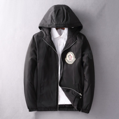 [몽클레어]Moncler 2021 Mens Logo Casual Down Jackets - 몽클레어 2021 남성 로고 캐쥬얼 다운 자켓 Moc02124x.Size(m - 3xl).블랙