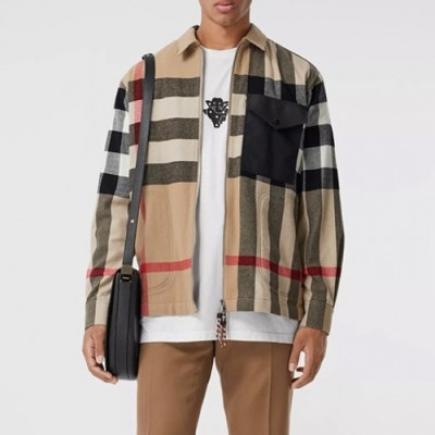 [버버리]Burberry 2021 Mens Classic Casual Jackets - 버버리 2021 남성 클래식 캐쥬얼 자켓 Bur03602x.Size(s - 2xl).베이지