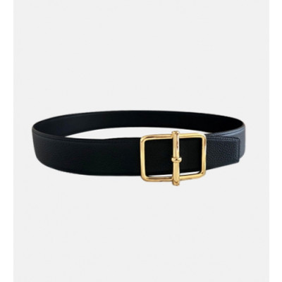 Hermes 2021 Men's Leather Belt - 에르메스 2021 남성용 레더 벨트HERBT0107,블랙