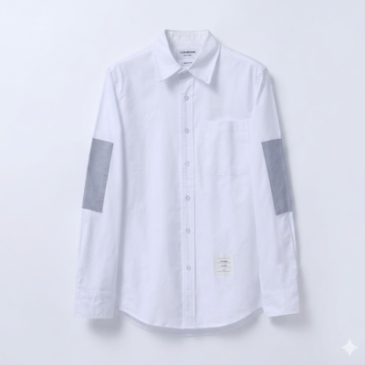 [톰브라운]Thom Browne Mens Strap Cotton Tshirts - 톰브라운 남성 스트랩 코튼 셔츠 Thom01192x.Size