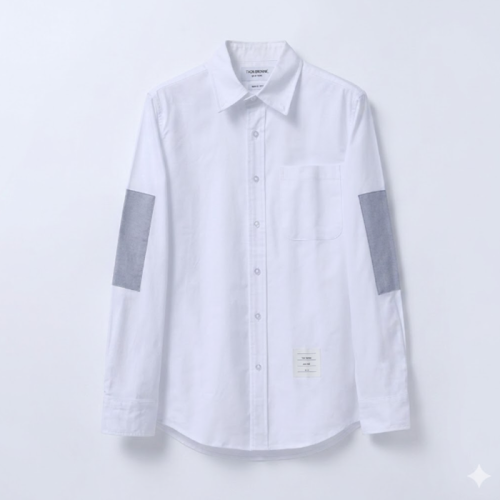 [톰브라운]Thom Browne Mens Strap Cotton Tshirts - 톰브라운 남성 스트랩 코튼 셔츠 Thom01192x.Size