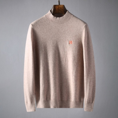 [에르메스]Hermes 2021 Mens Crew-neck Wool Sweater - 에르메스 2021 남성 크루넥 울 스웨터 Her0573x.Size(m - 3xl).베이지