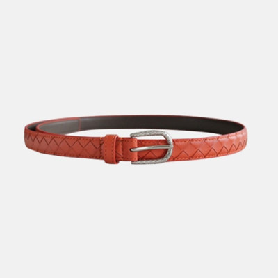 Bottega Veneta 2021 Women's Leather Belt - 보테가 베네타 2021 여성용 레더 벨트,BOTBT0030,오렌지