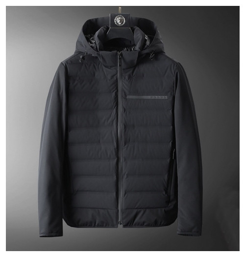 [프라다]Prada 2021 Mens Logo Casual Jackets - 프라다 2021 남성 로고 캐쥬얼 자켓 Pra02165x.Size(m - 3xl).블랙