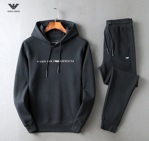 [알마니]Emporio Armani 2021 Mens Cotton Training Clothes&Pants - 알마니 2021 남성 코튼 트레이닝복&팬츠 Arm0863x.Size(m - 3xl).네이비