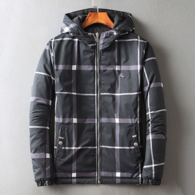 [버버리]Burberry 2021 Mens Classic Casual Jackets - 버버리 2021 남성 클래식 캐쥬얼 양면 다운 자켓 Bur03644x.Size(m - 3xl).네이비