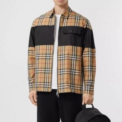 [버버리]Burberry 2021 Mens Classic Casual Jackets - 버버리 2021 남성 클래식 캐쥬얼 자켓 Bur03652x.Size(s - 2xl).카멜