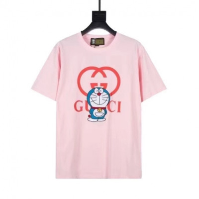 [매장판]Gucci 2021 Mm/Wm Logo Short Sleeved Tshirts - 구찌 2021 남/녀 로고 반팔티 Guc03389x.Size(xs - l).핑크