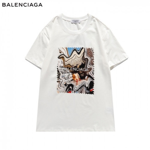 [발렌시아가]Balenciaga 2021 Mm/Wm Logo Cotton Short Sleeved Tshirts - 발렌시아가 2021 남/녀 로고 코튼 반팔티 Bal0933x.Size(s - 2xl).화이트