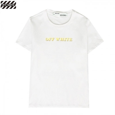 [오프화이트]Off-white 2021 Mm/Wm Printing Logo Crew - neck Cotton Short Sleeved Tshirts - 오프화이트 2021 남/녀 프린팅 로고 코튼 반팔티 Off0639x.Size(s - 2xl).화이트