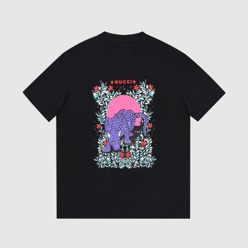 [매장판]Gucci 2021 Mm/Wm Logo Short Sleeved Tshirts - 구찌 2021 남/녀 로고 반팔티 Guc03408x.Size(s - l).블랙