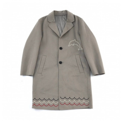 [톰브라운]Thom Browne 2021 Mens Cashmere Coats - 톰브라운 2021 남성 캐시미어 코트 Thom01136x.Size(m - 2xl).그레이