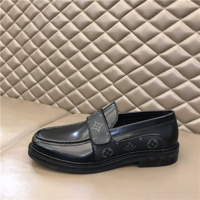 Louis Vuitton 2021 Men's Leather Loafer - 루이비통 2021 남성용 레더 로퍼,Size(240-270),LOUS1792,블랙