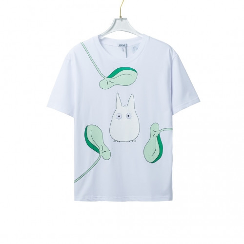 [로에베]Loewe 2021 Mm/Wm Smile Short Sleeved Tshirts - 로에베 2021 남/녀 스마일 반팔티 Loe0378x.Size(xs - l).화이트