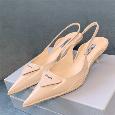 Prada 2021 Women's Leather Sandal - 프라다 2021 여서용 레더 샌들,Size(225-250),PRAS0707,베이지