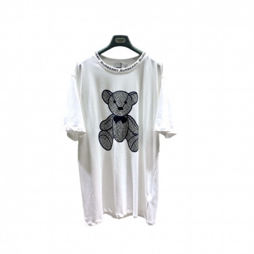 [버버리]Burberry 2021 Mm/Wm Logo Cotton Short Sleeved Tshirts - 버버리 2021 남/녀 로고 코튼 반팔티 Bur03681x.Size(s - xl).화이트